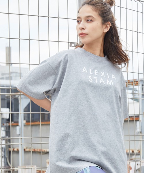 ALEXIA STAM」 半袖Tシャツ FREE グレー レディース : 85950599 