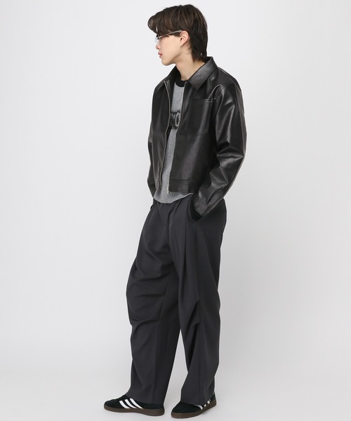 3.3 FIELD TRIP 革ジャン ライダース 3.3 Field Trip／ショートレザー