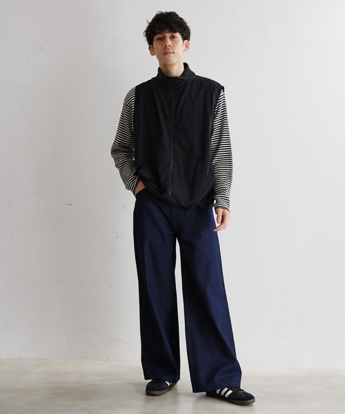 新品タグ付き　journal standard relume デニムベスト ダメージデニムベスト（デニムジャケット）｜JOURNAL STANDARD