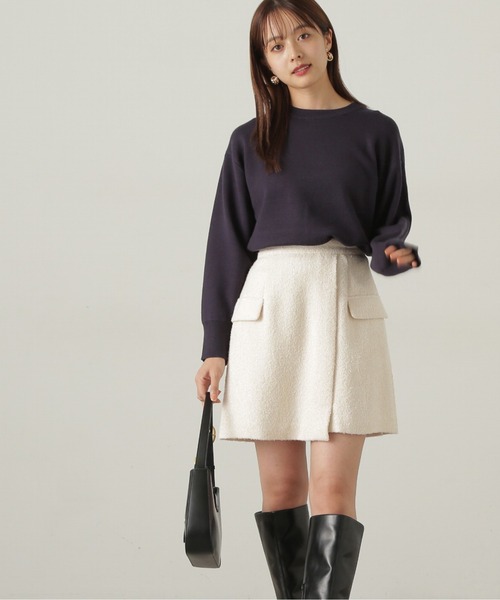 ニット セーター スエットライクニット / 1214270007 レディース PROPORTION BODY DRESSING ニット セーター スエットライク