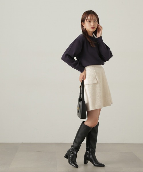 ニット セーター スエットライクニット / 1214270007 レディース PROPORTION BODY DRESSING ニット セーター スエットライク