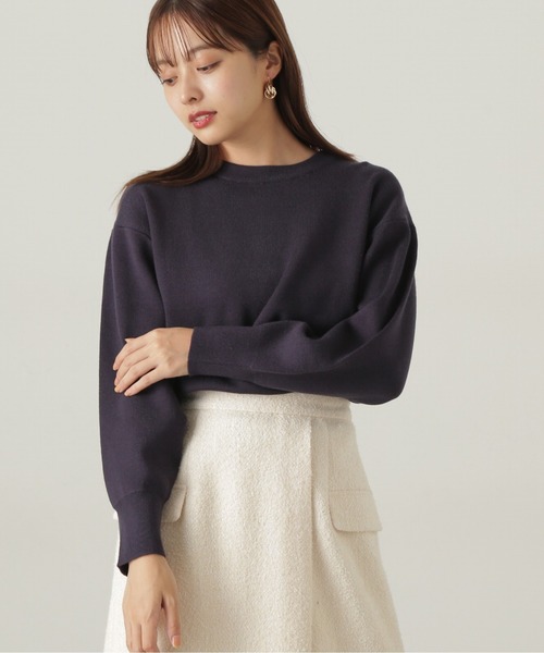 ニット セーター スエットライクニット / 1214270007 レディース PROPORTION BODY DRESSING ニット セーター スエットライク