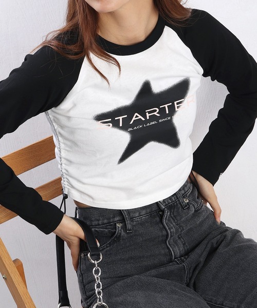 STARTER（スターター） tシャツ STARTER BLACK LABEL ラグランスリーブ 