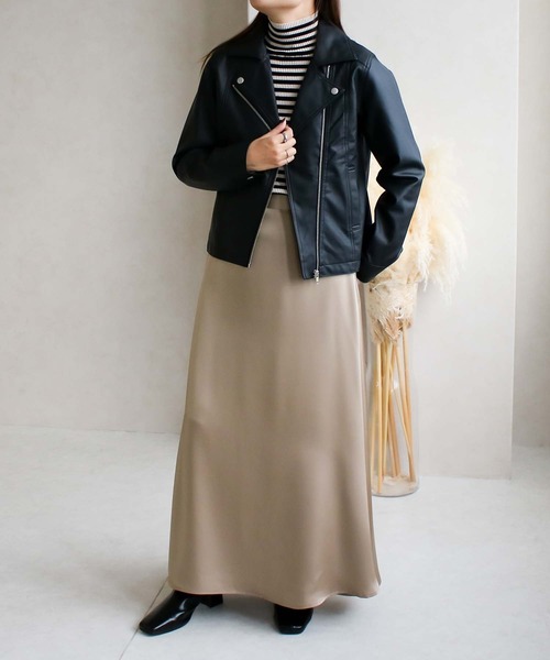 Social GIRL（ソーシャルガール） レザージャケット ライダース