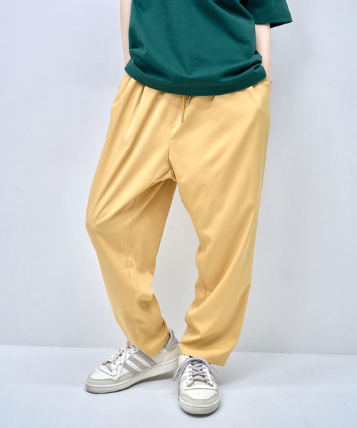 パンツ tuitaci KASURI RAINBOW 2TUCK TROUSER tuitaci KASURI RAINBOW 2TUCK TROUSER