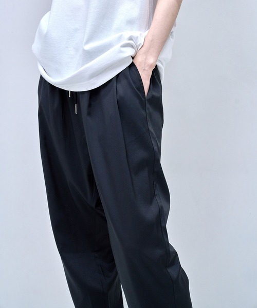Nora Lily（ノラリリー） パンツ 「Nora Lily」2 Tuck Tapered Pants