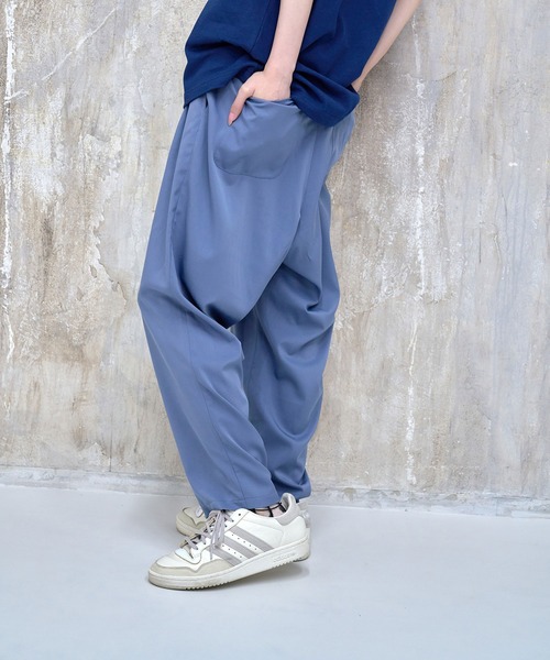 パンツ tuitaci KASURI RAINBOW 2TUCK TROUSER tuitaci KASURI RAINBOW 2TUCK TROUSER