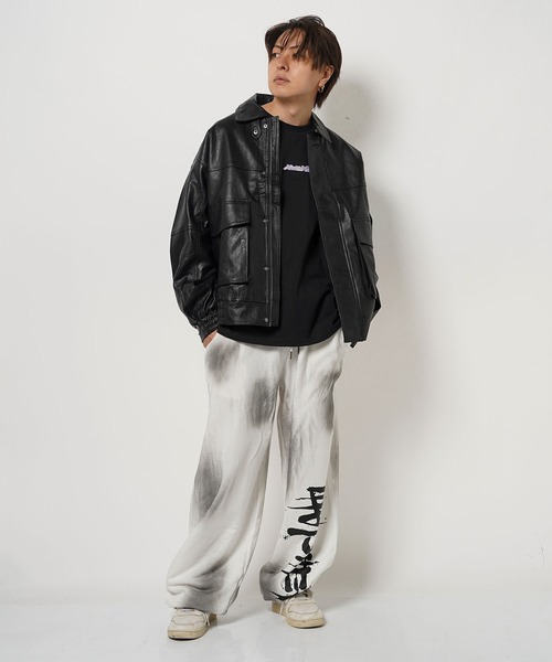 ブルゾン アウター F/レザー A-2 / F/Leather Blouson メンズ