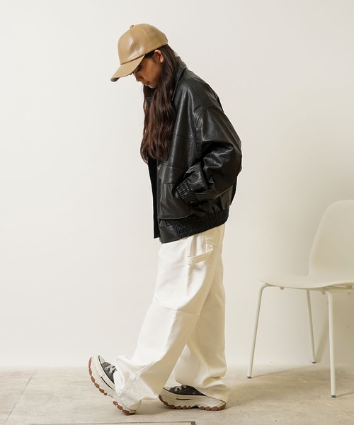 ブルゾン アウター F/レザー A-2 / F/Leather Blouson メンズ