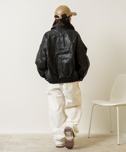 ブルゾン アウター F/レザー A-2 / F/Leather Blouson メンズ