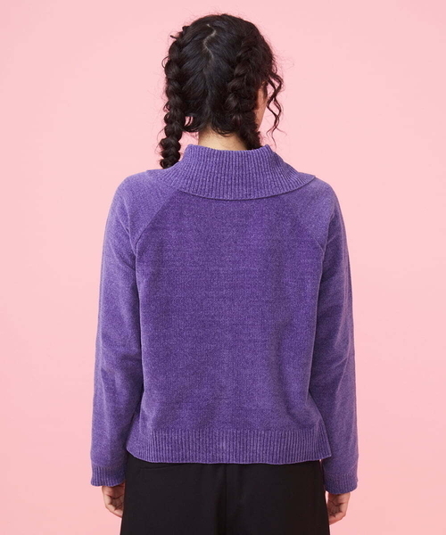 カーディガン Mini CHENILLE ニットカーディガン レディース Jocomomola カーディガン Mini CHENILLE ニットカーディガン