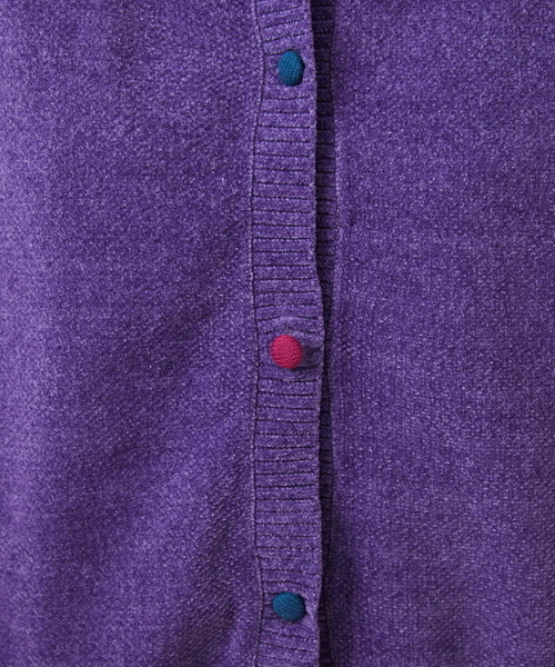 カーディガン Mini CHENILLE ニットカーディガン レディース Jocomomola カーディガン Mini CHENILLE ニットカーディガン