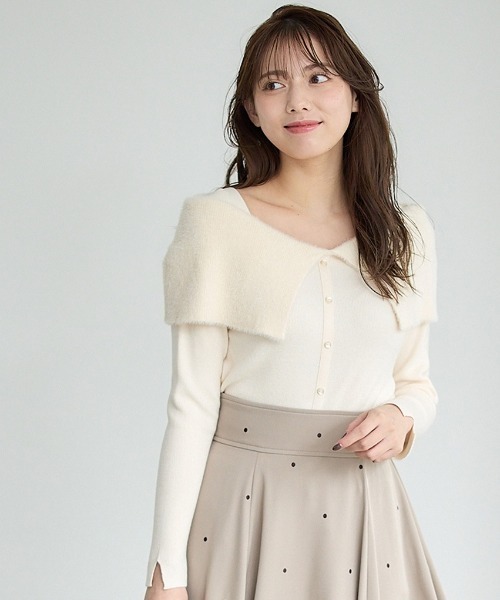 12Twelve Agenda（トゥエルブ アジェンダ） ニット セーター 前後2way