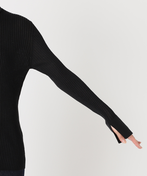 【2024AW】L'ESSAGE エリツキニット プルオーバー リブニット journal standard L'essage（ジャーナルスタンダード レサージュ