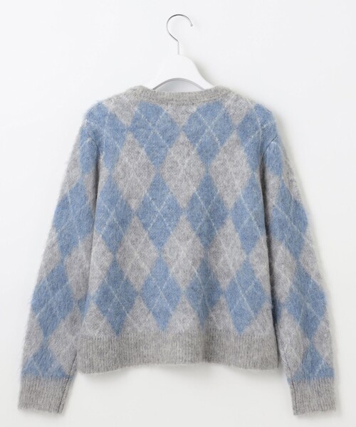 【WEB限定】FLUFFY ARGYLE ニット J.PRESS ニット セーター 「WEB限定」FLUFFY ARGYLE レディース