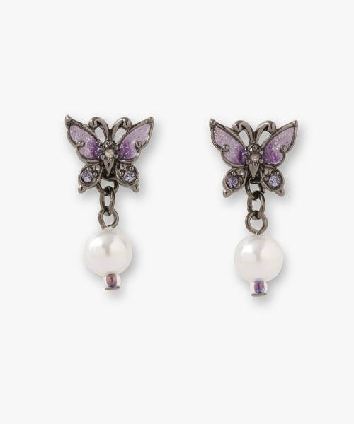 ANNA SUI ピアス 蝶モチーフ レディース : ZOZOTOWN Yahoo!店