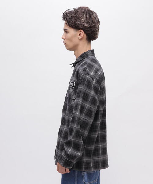 AVIREX（アヴィレックス） シャツ 「WEB＆DEPOT限定」ZIP UP FLANNEL