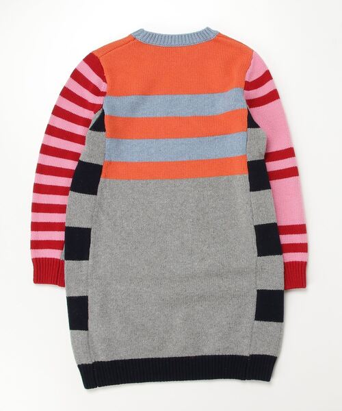 新品未使用タグ付きMARNIマルニキッズ総柄長袖ワンピース140cm10Y春服 MARNI（マルニ） ワンピース 入学式 Kids ＆ Junior カラーブロック