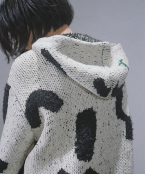 PAMM（パム） ニット セーター thanks sea knit anorak parka