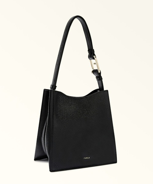FURLA フルラ　ミニショルダー　ブラック　レディース　希少　ヌヴォラ　バッグ FURLA ショルダーバッグ バッグ フルラヌヴォラ ミニバケット