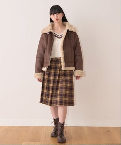 Miーje（ミジェ） スカート プリーツミディスカート「韓国ファッション