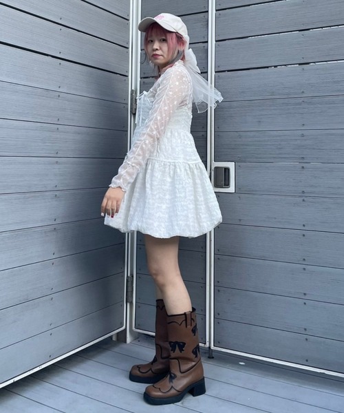 Candy Stripper（キャンディーストリッパー） ブーツ RIBBON WESTERN