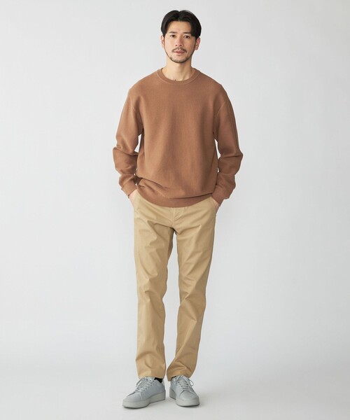 新品▷URBAN RESEARCH＊コットンシルクアンサンブルニット BEIGE 2枚セット》手洗い可 / ニットアンサンブル（アンサンブル）｜B.C