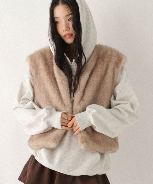 Heather（ヘザー） パーカー アソートロゴフーディ 290406 レディース