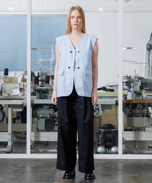 VOAAOV（ヴォアーブ） ベスト ジレ 「VOAAOV」HEAVY OXFORD VEST
