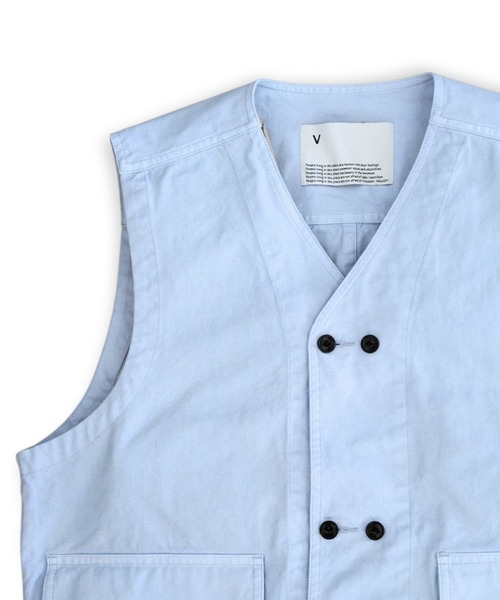 VOAAOV（ヴォアーブ） ベスト ジレ 「VOAAOV」HEAVY OXFORD VEST