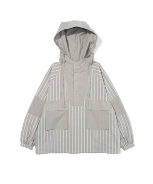 ブラウス シャツ F/CE. PANELLED HOODIE SHIRT / エフシーイー パネリング フーディー シャツ レディース メンズ