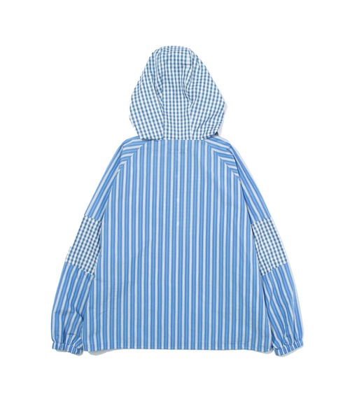 ブラウス シャツ F/CE. PANELLED HOODIE SHIRT / エフシーイー パネリング フーディー シャツ レディース メンズの画像