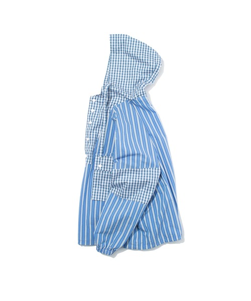 F/CE. ブラウス シャツ PANELLED HOODIE SHIRT / エフシーイー