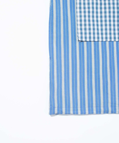 ブラウス シャツ F/CE. PANELLED HOODIE SHIRT / エフシーイー パネリング フーディー シャツ レディース メンズの画像