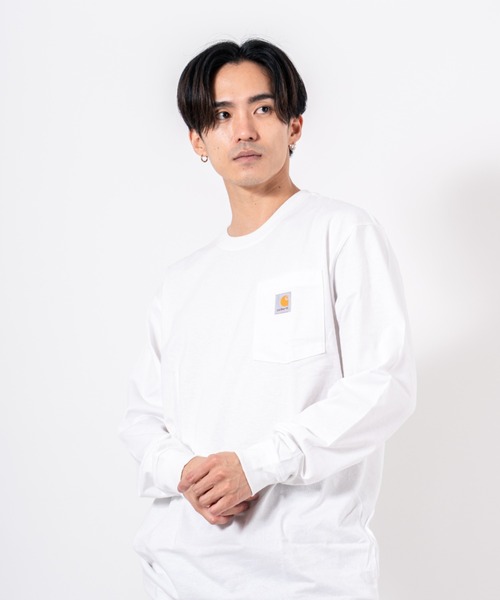 Carhartt（カーハート） tシャツ 「CARHARTT」長袖 クルーネック 