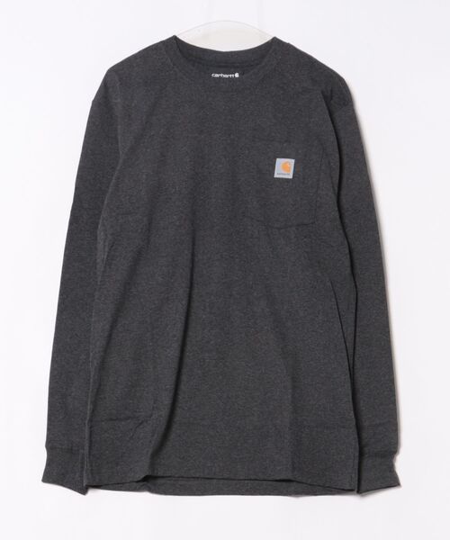 Carhartt（カーハート） tシャツ 「CARHARTT」長袖 クルーネック 