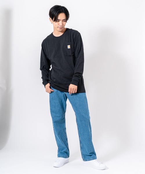 Carhartt（カーハート） tシャツ 「CARHARTT」長袖 クルーネック 