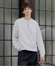 Regen Glanz トレーナー スウェット henry neck sweatshirt/ヘンリー