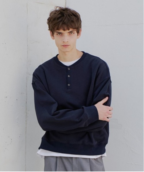 Regen Glanz トレーナー スウェット henry neck sweatshirt/ヘンリー