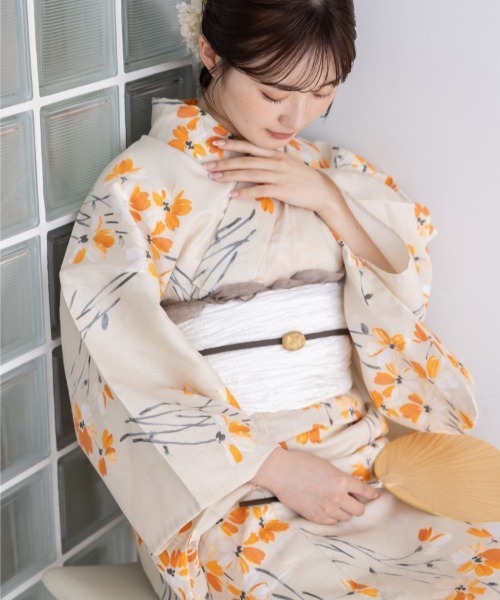 浴衣 こだわり浴衣5点セット レディース : ZOZOTOWN Yahoo!店 - 通販