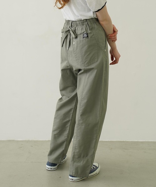 MILKFED.（ミルクフェド） パンツ BACK RIBBON PANTS レディース