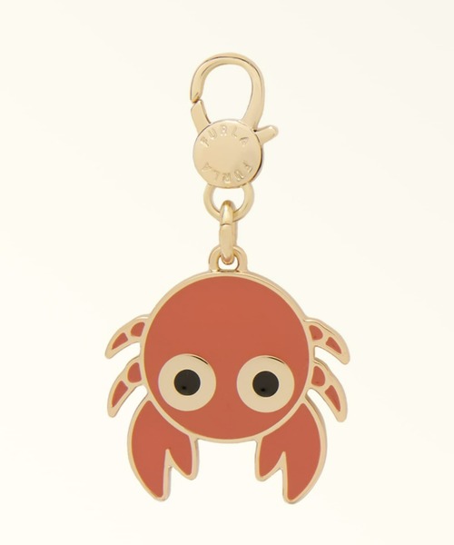 まご☆FURLAスカーフリボン・バッグチャームキーホルダー水色 FURLA - 新品 フルラ スカーフ リボン キーホルダー アニマル 20