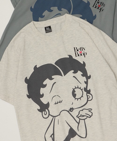 BETTY BOOP tシャツ 「Betty Boop / ベティ ブープ」吸水速乾