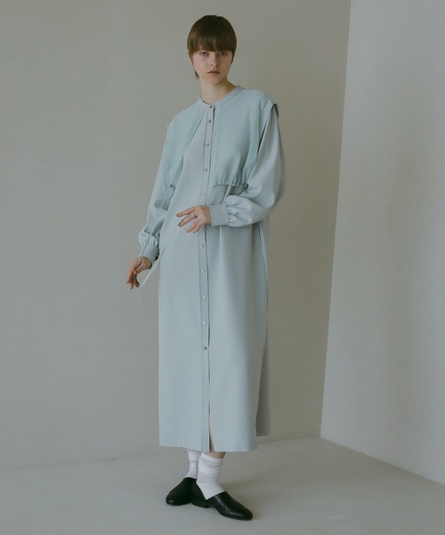 MANOF ワンピース MANOF（マノフ） ワンピース SHEER LAYER SHIRTS ONE PIECE : ZOZOTOWN