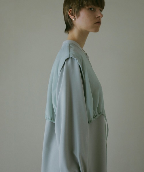 MANOF（マノフ） ワンピース SHEER LAYER SHIRTS ONE PIECE : ZOZOTOWN
