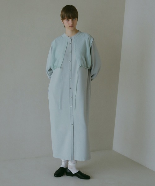 MANOF（マノフ） ワンピース SHEER LAYER SHIRTS ONE PIECE : ZOZOTOWN
