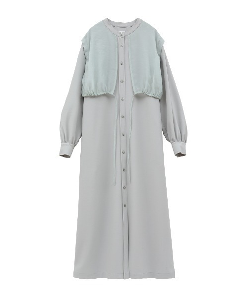 MANOF（マノフ） ワンピース SHEER LAYER SHIRTS ONE PIECE : ZOZOTOWN
