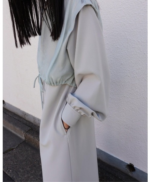 MANOF（マノフ） ワンピース SHEER LAYER SHIRTS ONE PIECE : ZOZOTOWN