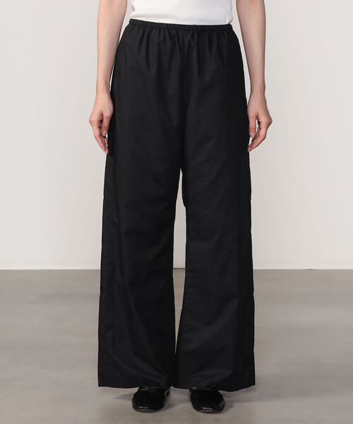 Bshop パンツ BRACCAE | ワッシャー イージーワイドパンツ WOMEN