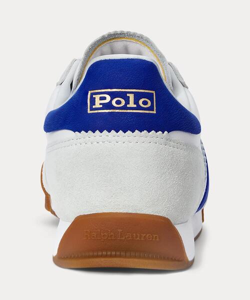 POLO RALPH LAUREN ヘスターレザースエードスニーカー POLO RALPH LAUREN スニーカー Hester レザースエード メンズ